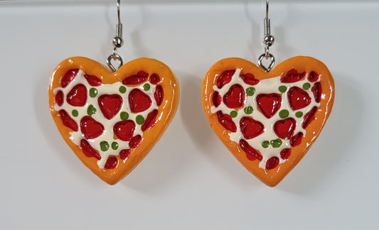 Pizza my Heart Earrings