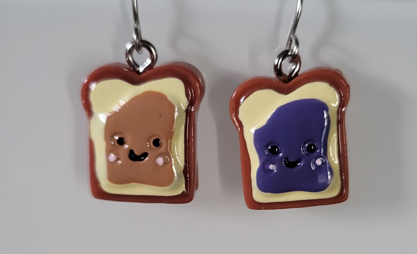 Peanut Butter and Jelly  Earrings