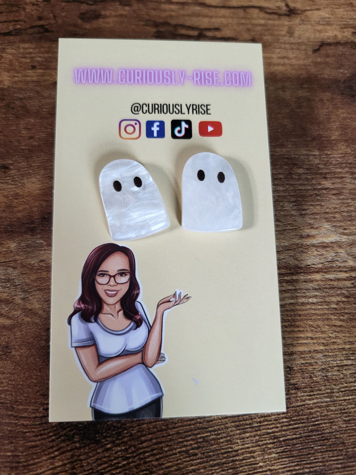 Ghost Earrings