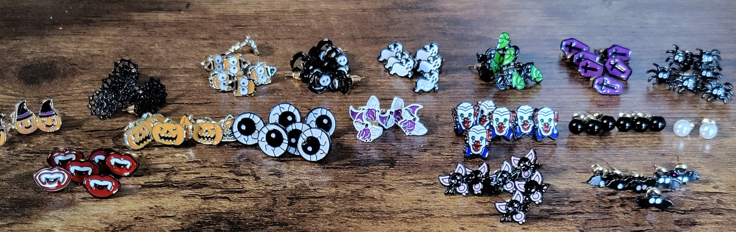 Mystery Halloween Earring Set