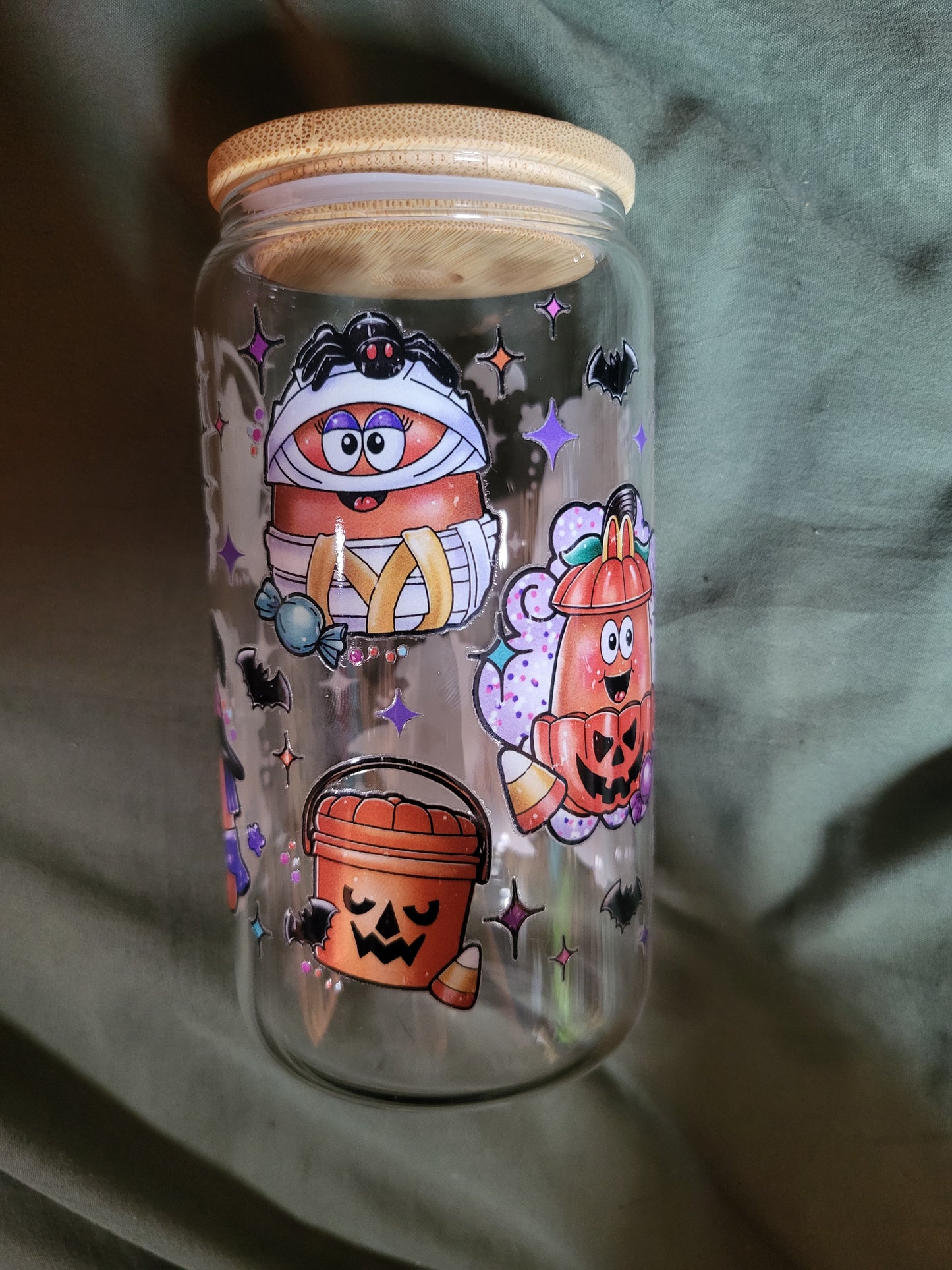 Halloween Nuggs Glass Can