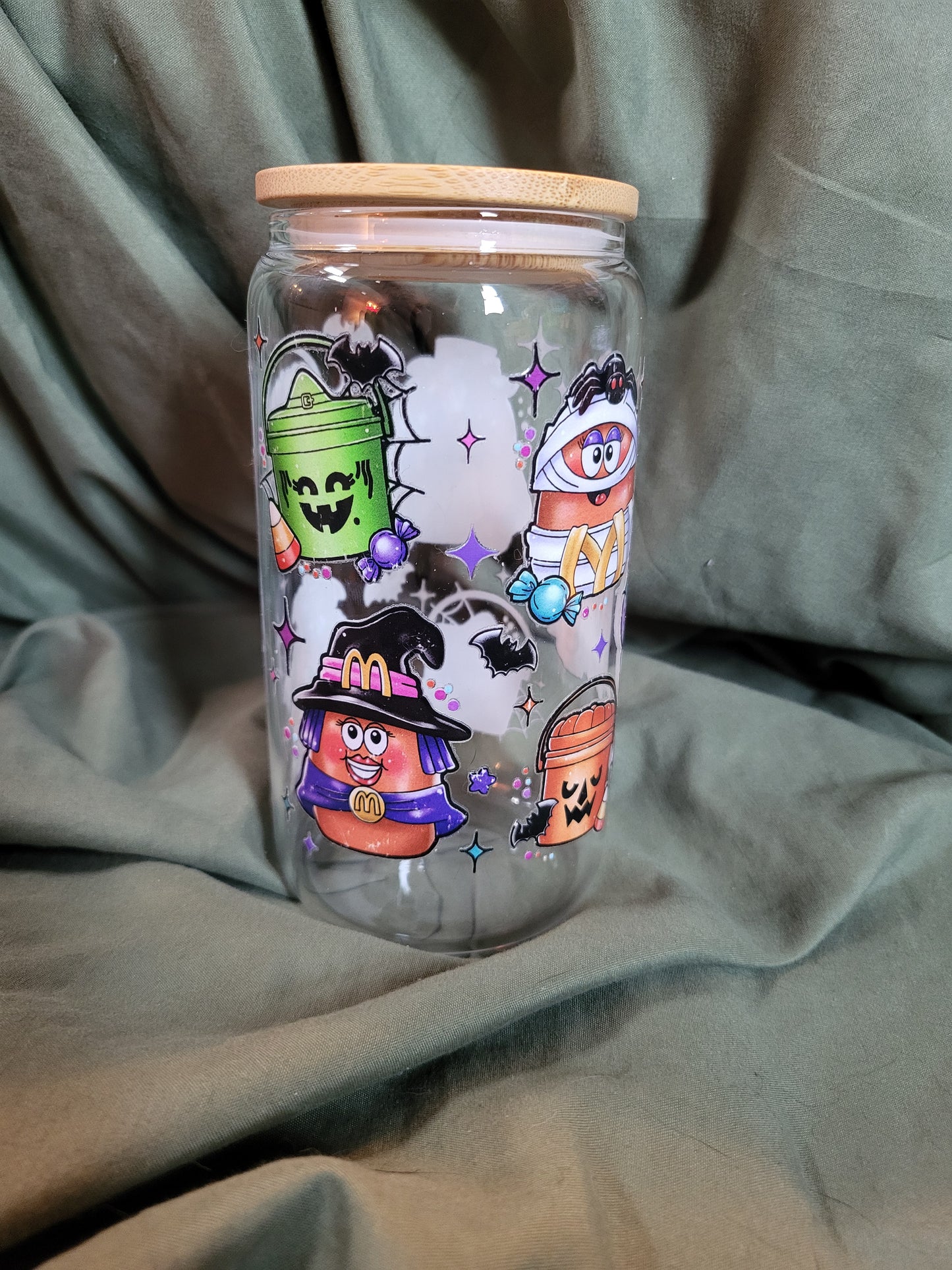 Halloween Nuggs Glass Can