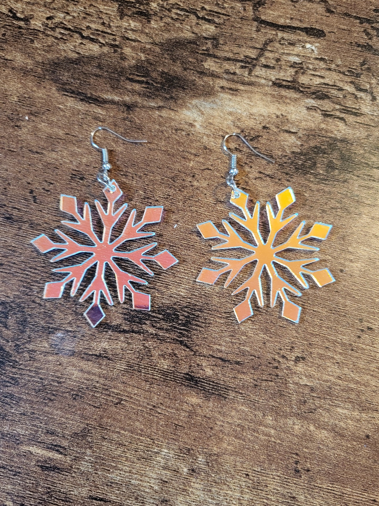 Snowflake earrings