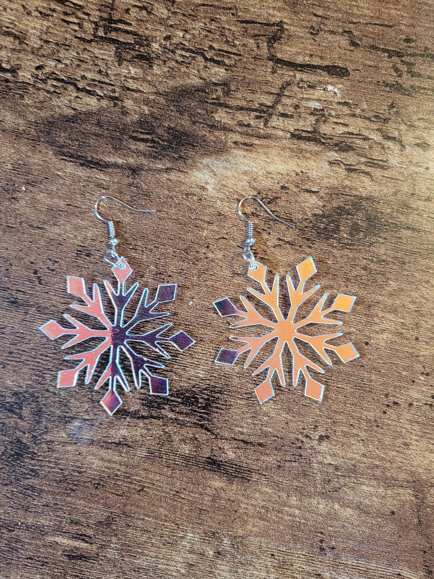 Snowflake earrings