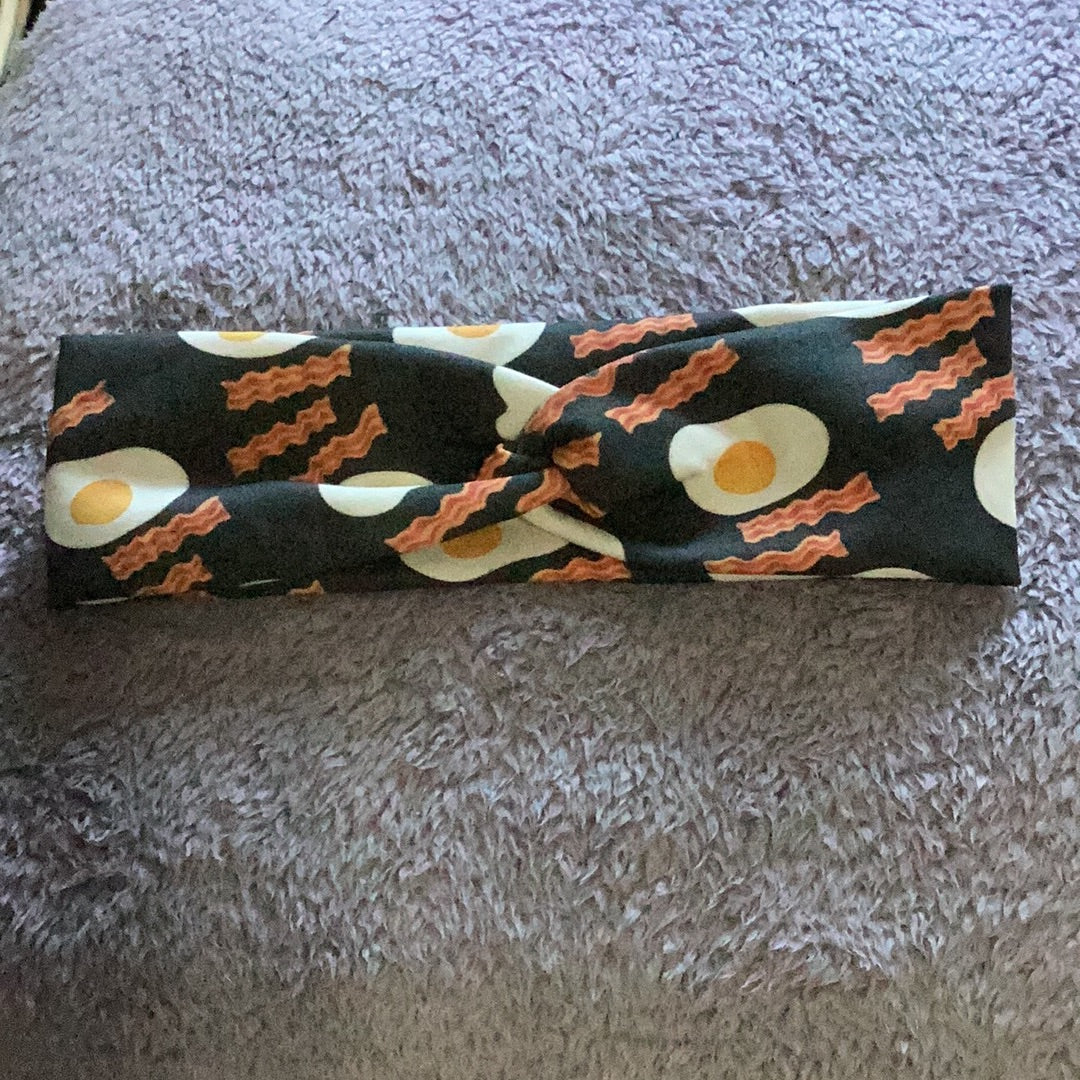 Eggs n Bacon Twist Headband