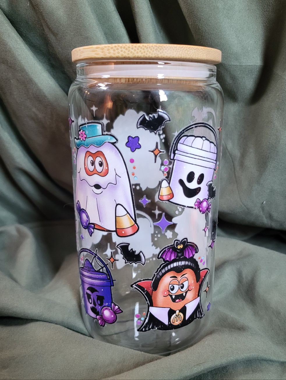 Halloween Nuggs Glass Can