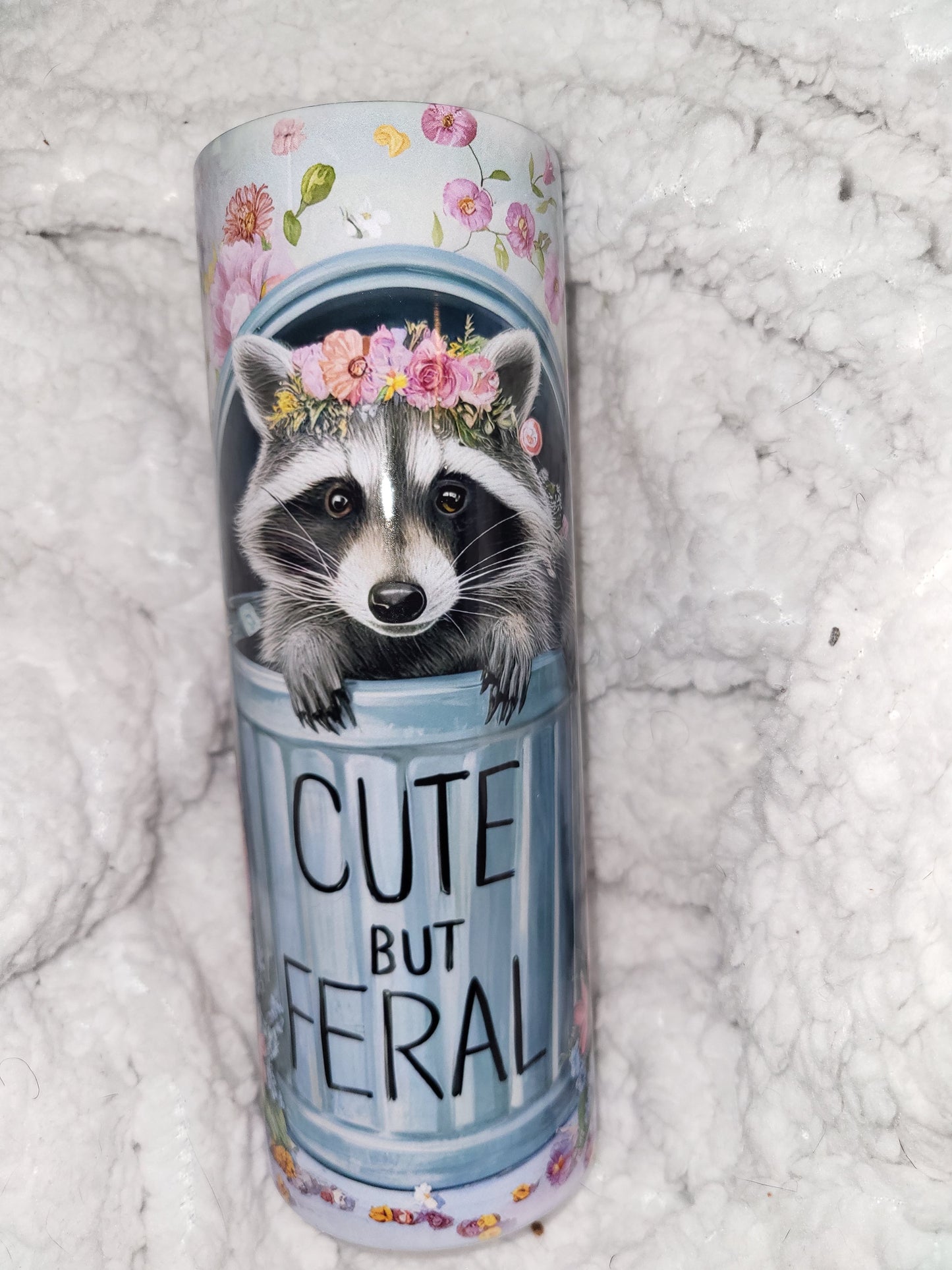 Cute But Feral Sublimation Tumbler