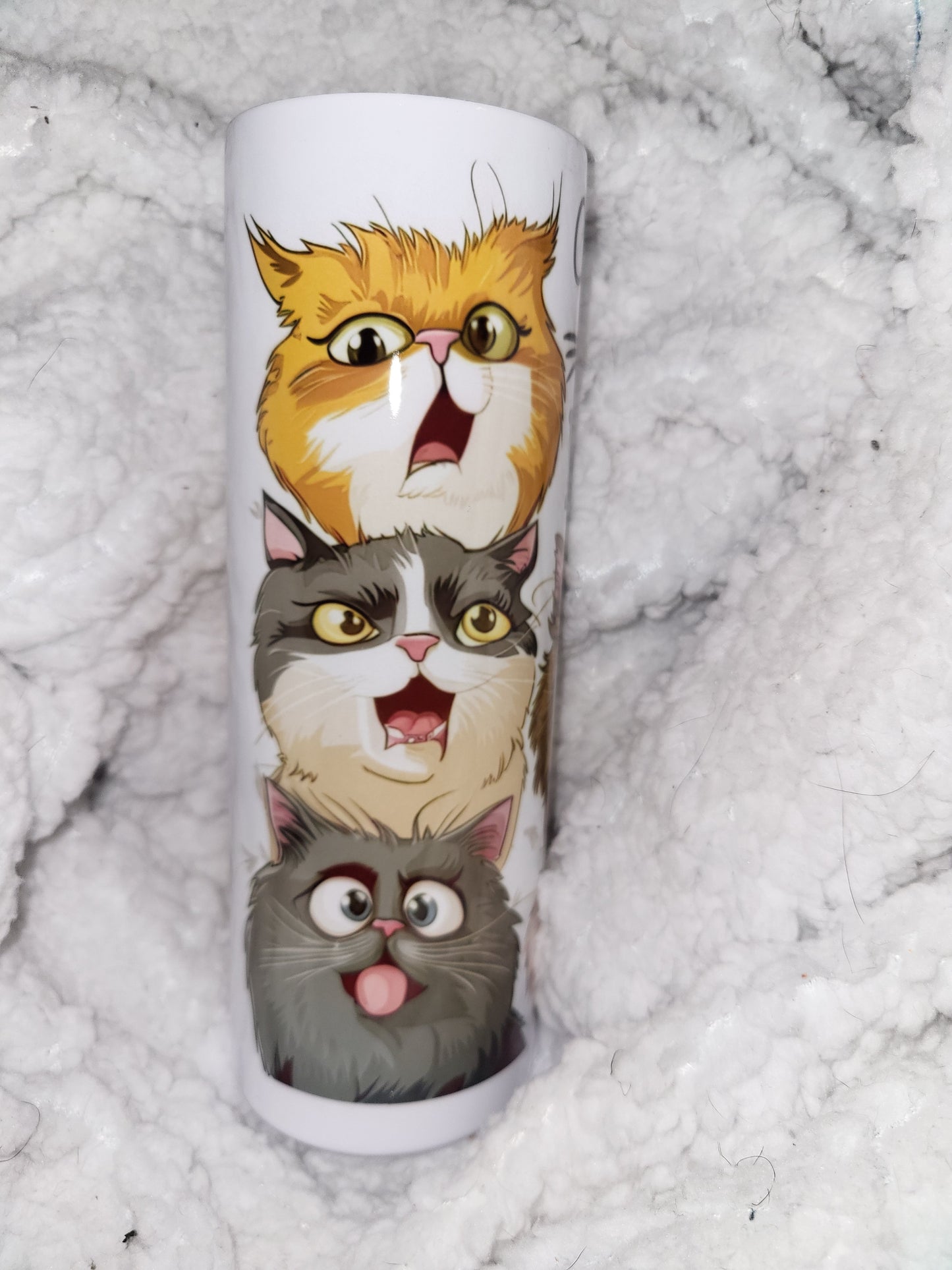 Crazy Cat Lady Sublimation Tumbler