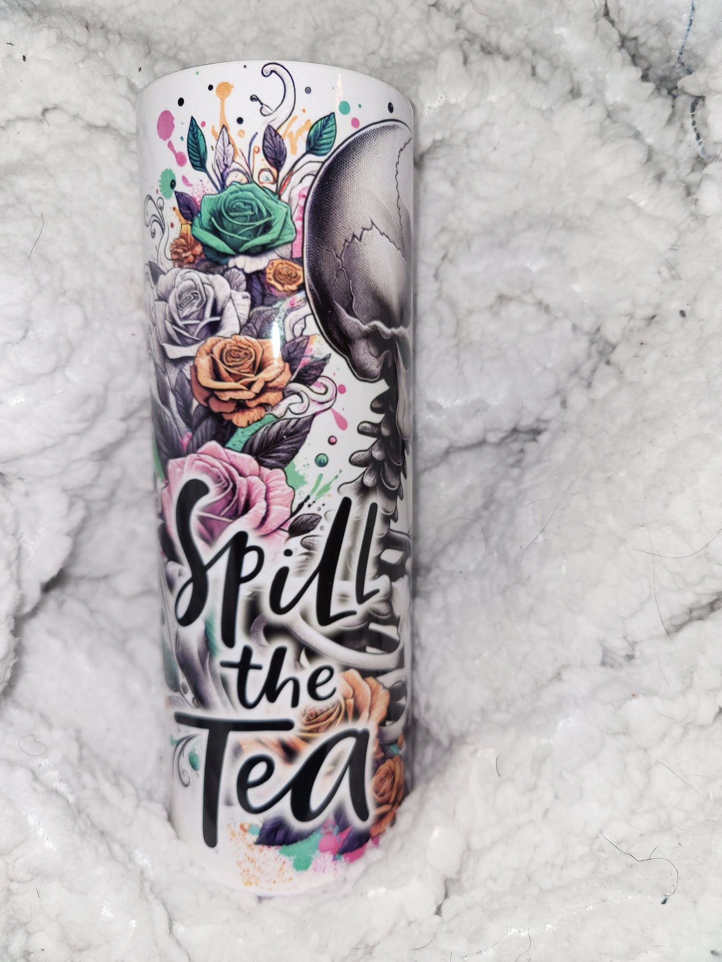 Spill the Tea Sublimation Tumbler