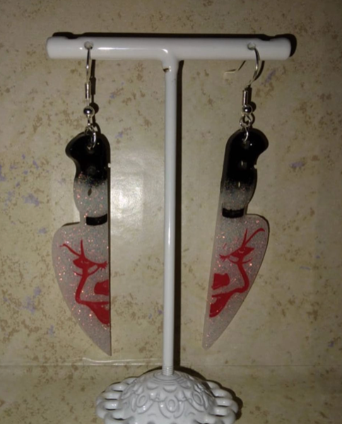 Pennywise Horror Movie Earrings