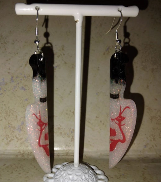 Pennywise Horror Movie Earrings