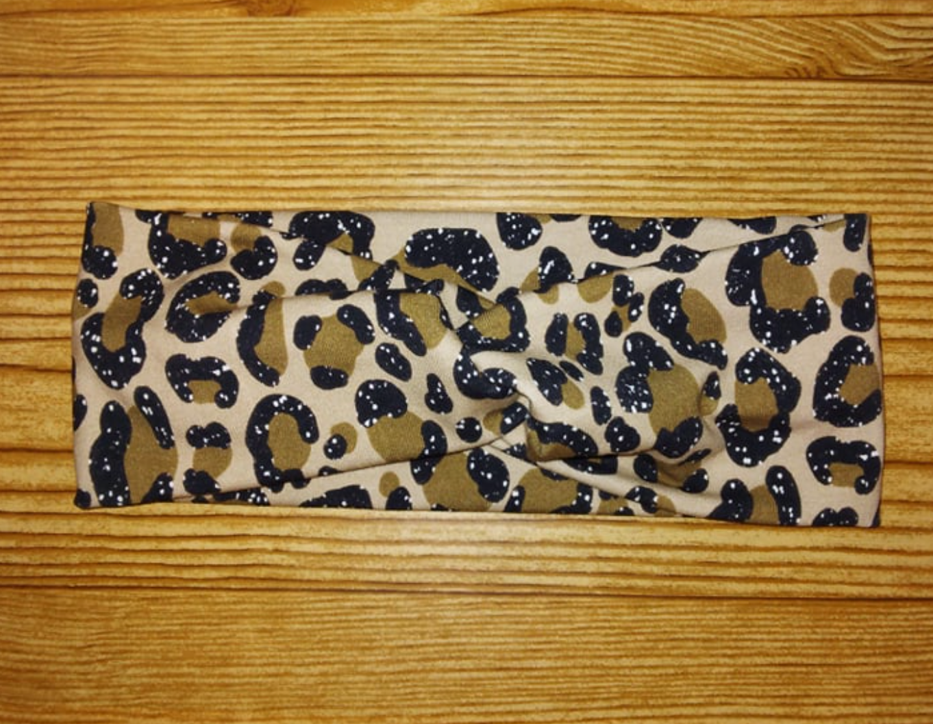 Leopard Twist Headband