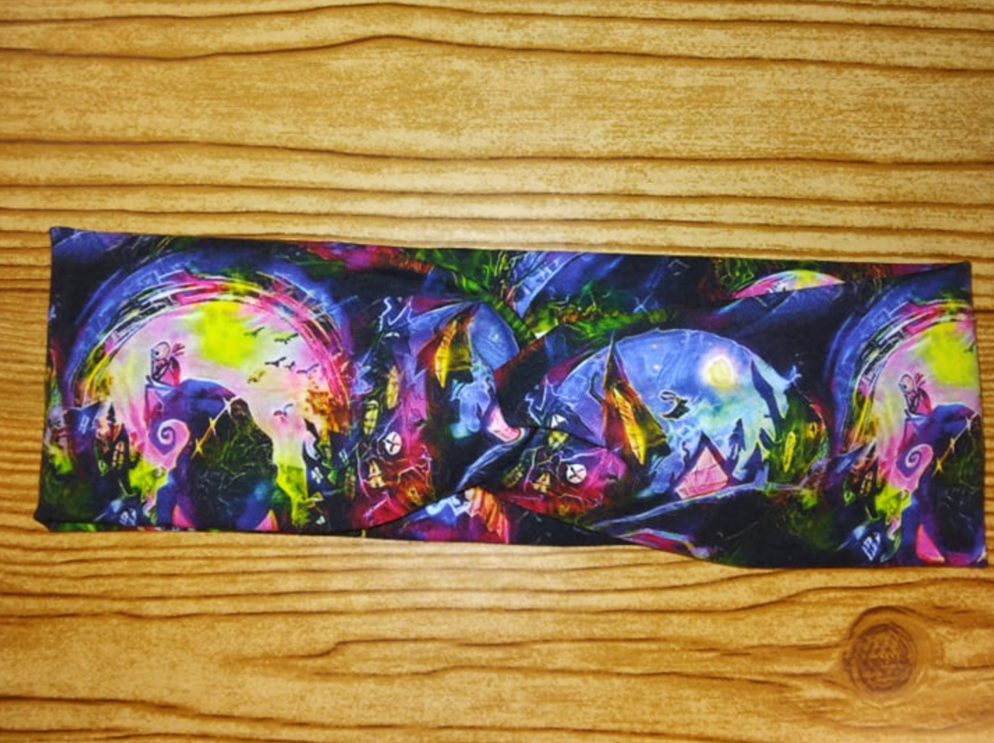 Rainbow Nightmare Twist Headband