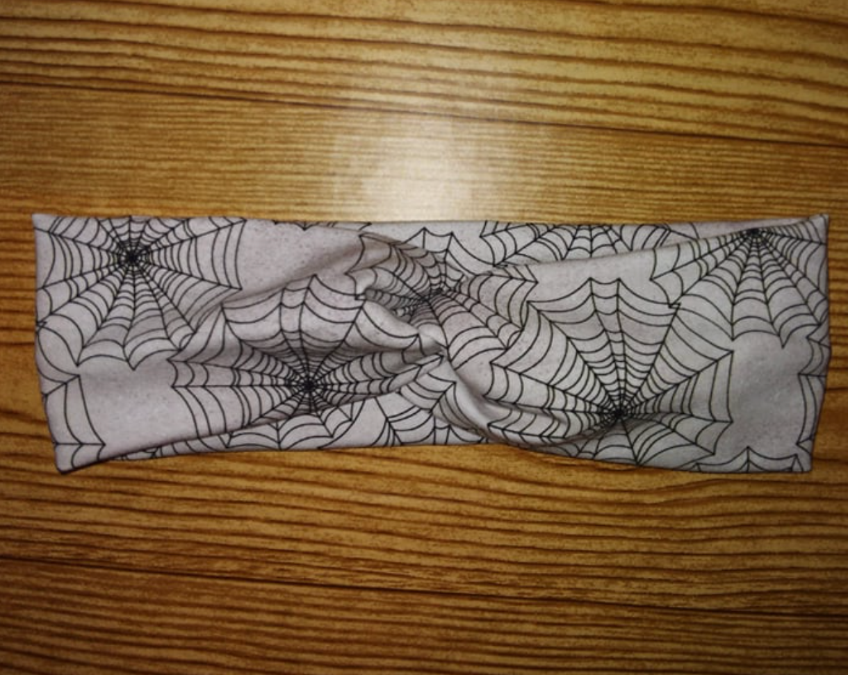 Spider Web Twist Headband