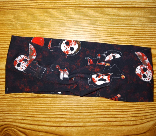 Bloody Horror Killers Twist Headband