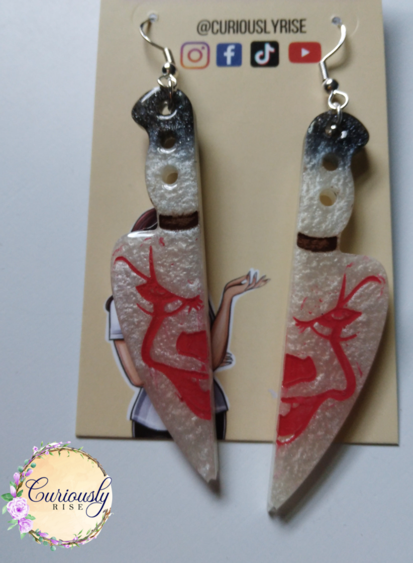 Pennywise Horror Movie Earrings