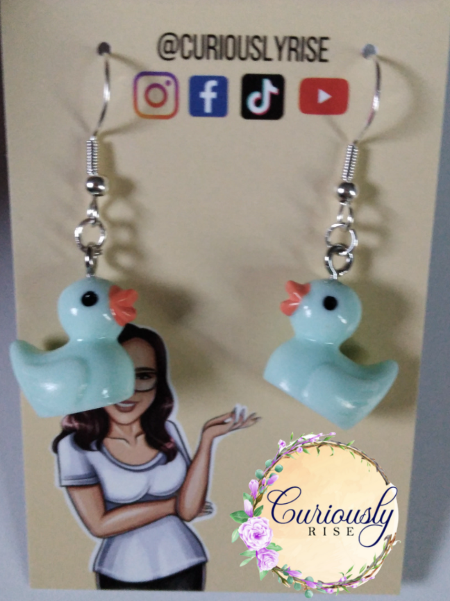 Mini Duck Earrings