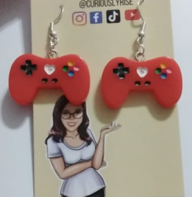 Game Controller Earrings