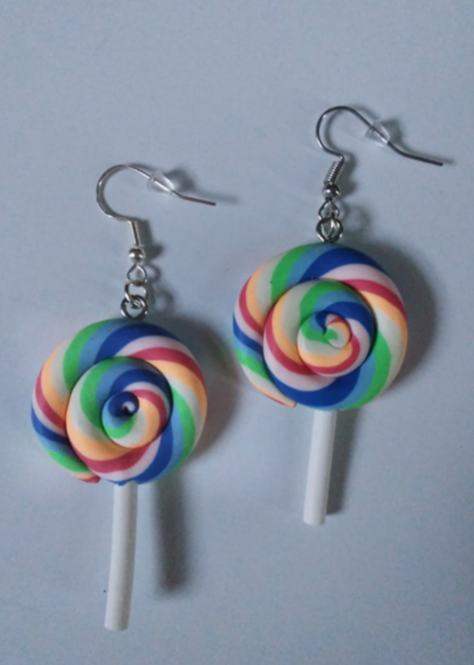 Lollipop Swirl Earring