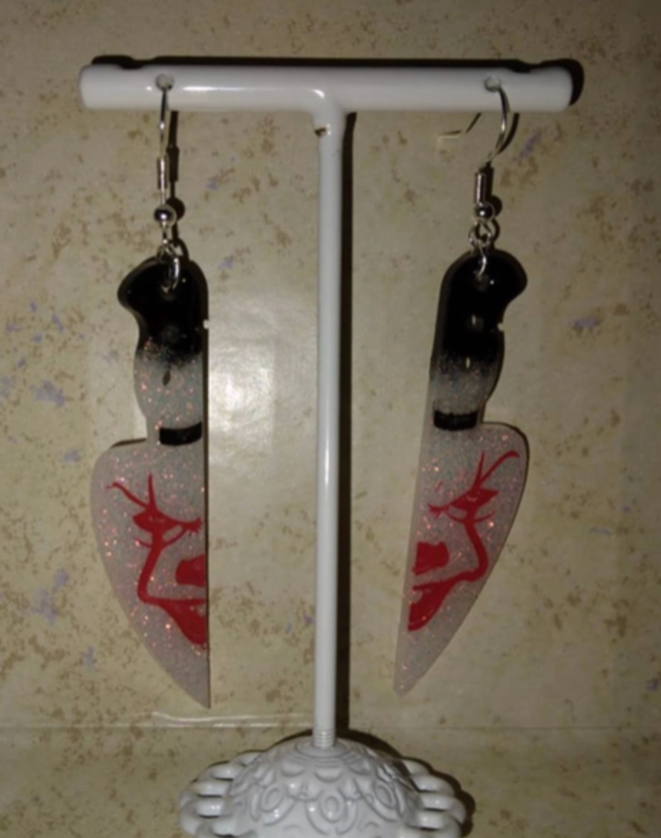 Pennywise Horror Movie Earrings