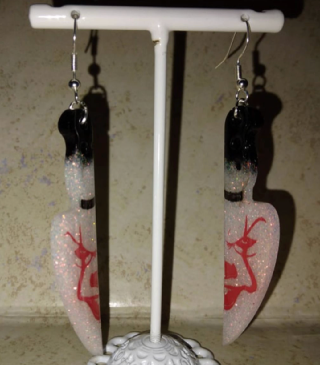 Pennywise Horror Movie Earrings